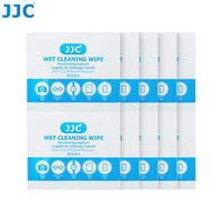JJC CL-W10 相機鏡頭清潔濕紙巾 Moist Cleaning Wipe 獨立包裝速乾無痕