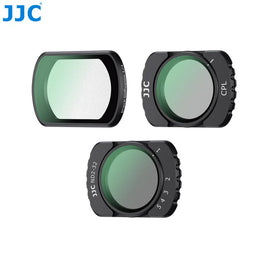 JJC F-DP3K3 磁吸光學濾鏡 3 件套裝 適用 DJI Osmo Pocket 3（含 CPL 偏光鏡、VND2-32 可調減光鏡及 1/4 黑柔焦鏡）香港實體店