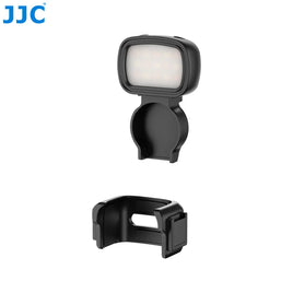 JJC LED-OP4 迷你 LED 攝影燈 補光燈 專用於 DJI OSMO Pocket 4 口袋雲台相機（磁吸快拆與冷靴雙接口、內建鋰電池Type-C充電）香港實體店