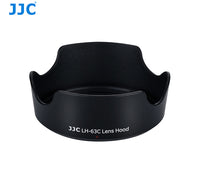 JJC LH-63C 鏡頭遮光罩 Lens Hood 可替代 Canon 原廠 EW-63C 適用 EF-S 18-55mm f/3.5-5.6 IS STM 鏡頭 香港實體店