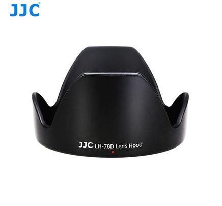 JJC LH-78D 鏡頭遮光罩 Lens Hood 可替代 Canon 原廠 EW-78D 適用 EF-S 18-200mm f/3.5-5.6 IS 及 EF 28-200mm f/3.5-5.6 鏡頭 香港實體店