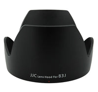 JJC LH-83J 鏡頭遮光罩 Lens Hood 可替代 Canon 原廠 EW-83J 適用 EF-S 17-55mm f/2.8 IS USM APS-C 鏡皇變焦鏡頭 香港實體店