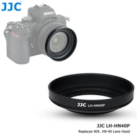 JJC LH-HN40P 鏡頭遮光罩 Lens Hood 可替代 Nikon 原廠 HN-40 適用 Nikon Z50 及 NIKKOR Z DX 16-50mm 鏡頭