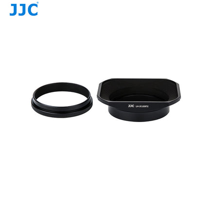JJC LH-JX100FII 金屬鏡頭遮光罩與 49mm 轉接環套裝 Lens Hood 可替代 Fujifilm 原廠 LH-X100 及 AR-X100 適用 X100VI X100V X100F X100T X100S X100 數位相機 香港實體店