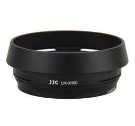 JJC LH-JX100 金屬鏡頭遮光罩與 49mm 轉接環套裝 Lens Hood 可替代 Fujifilm 原廠 LH-X100 及 AR-X100 適用 X100VI X100V X100F X100T X100S X100 數位相機 香港實體店