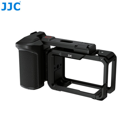 JJC SSK-OA5P 手柄兔籠街拍套裝 Street Shooting Cage Grip Kit 適用 DJI Osmo Action 5 Pro, Osmo Action 4 及 Osmo Action 3 運動相機（支援冷靴與 1/4 螺絲孔拓展）香港實體店