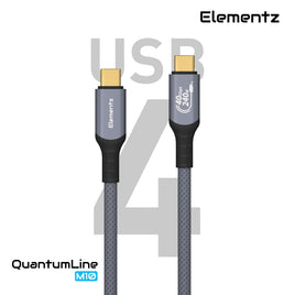 Elementz NQL-M10數據傳輸線 (200m)  USB-C To C Cable