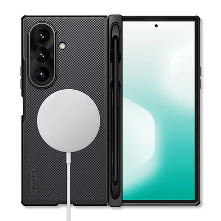 Nillkin Samsung Galaxy Z Fold 8 Ultra Super Frosted Shield Fold 磨砂防摔磁吸附筆槽保護殼 含觸控筆