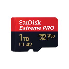 SanDisk Extreme PRO V30 U3 UHS-I microSDHC 記憶卡(含SD卡套) 1TB (R:200MB/s)(W:140MB/s)