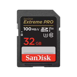 SANDISK Extreme PRO SD UHS-I 記憶卡 32GB (R:100MB/s)(W:90MB/s)