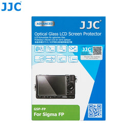 JJC GSP-FP 相機鋼化玻璃螢幕保護貼 專為 Sigma fp 及 fp L 全片幅口袋微單眼相機螢幕設計 採用 9H 超高硬度光學鋼化玻璃 具備 95% 高透光率防刮防爆與抗指紋疏油塗層 靜電吸附無氣泡自動貼合 2.5D 弧邊設計觸控靈敏順滑 不影響螢幕色彩還原 隨附清潔拭鏡布與除塵配件包 為適馬相機螢幕提供全方位防護 香港實體店