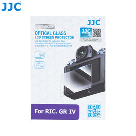JJC GSP-GR4 相機鋼化玻璃螢幕保護貼 專為 Ricoh GR IV 街拍相機螢幕設計 採用 9H 超高硬度光學鋼化玻璃 具備 95% 高透光率防刮防爆與抗指紋疏油塗層 靜電吸附無氣泡自動貼合 2.5D 弧邊設計觸控靈敏順滑 不影響螢幕色彩還原 隨附清潔拭鏡布與除塵配件包 為理光街拍機提供全方位螢幕防護 香港實體店