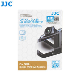 JJC GSP-IME 相機鋼化玻璃螢幕保護貼 專為 Fujifilm Instax Mini Evo 拍立得相機螢幕設計 採用 9H 超高硬度光學鋼化玻璃 具備 95% 高透光率防刮防爆與抗指紋疏油塗層 靜電吸附無氣泡自動貼合 2.5D 弧邊設計觸控靈敏順滑 不影響螢幕色彩還原 隨附清潔拭鏡布與除塵配件包 為拍立得相機提供全方位螢幕防護 香港實體店