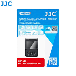 JJC GSP-V10 相機鋼化玻璃螢幕保護貼 適用 Canon PowerShot V10 香港實體店