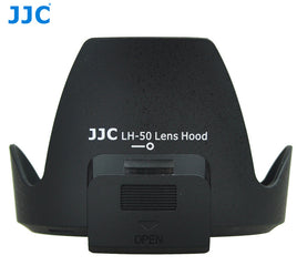 JJC LH-50 鏡頭遮光罩 替代原廠 Nikon 尼康 HB-50 花瓣型設計阻擋雜光避免耀光鬼影 啞光內壁設計與支援反扣收納 防撞保護前鏡頭 適用 Nikon 鏡頭 香港實體店