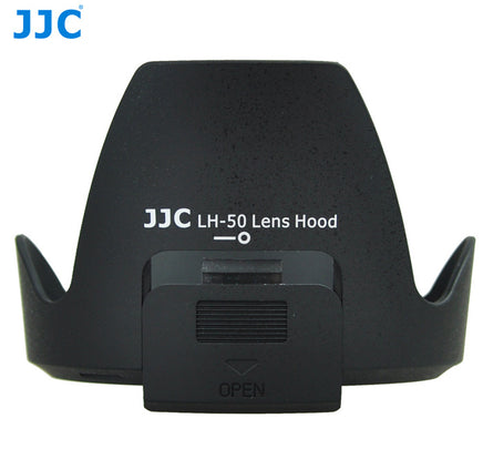 JJC LH-50 鏡頭遮光罩 替代原廠 Nikon 尼康 HB-50 花瓣型設計阻擋雜光避免耀光鬼影 啞光內壁設計與支援反扣收納 防撞保護前鏡頭 適用 Nikon 鏡頭 香港實體店
