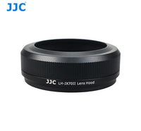 JJC LH-JX70II 鋁合金金屬鏡頭遮光罩含轉接環 替代原廠 Fujifilm 富士 LH-X70 阻擋雜光避免耀光鬼影 可安裝49mm濾鏡 適用 Fujifilm X70 X100VI X100V X100F X100T X100S 香港實體店