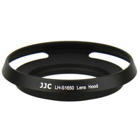 JJC LH-S1650 鋁合金金屬鏡頭遮光罩 啞光內壁有效阻擋雜光與抑制耀光鬼影 附專用鏡頭蓋與保護前鏡片 適用 Sony E 16-50mm Nikon 1 Nikkor 10-30mm 鏡頭 香港實體店