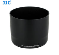 JJC LH-T73B 鏡頭遮光罩 替代原廠 Canon 佳能 ET-73B 圓筒型設計阻擋雜光避免耀光鬼影 啞光內壁設計與支援反扣收納 防撞保護前鏡頭 適用 Canon EF 70-300mm f/4-5.6 IS II USM 鏡頭 香港實體店