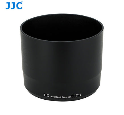 JJC LH-T73B 鏡頭遮光罩 替代原廠 Canon 佳能 ET-73B 圓筒型設計阻擋雜光避免耀光鬼影 啞光內壁設計與支援反扣收納 防撞保護前鏡頭 適用 Canon EF 70-300mm f/4-5.6 IS II USM 鏡頭 香港實體店
