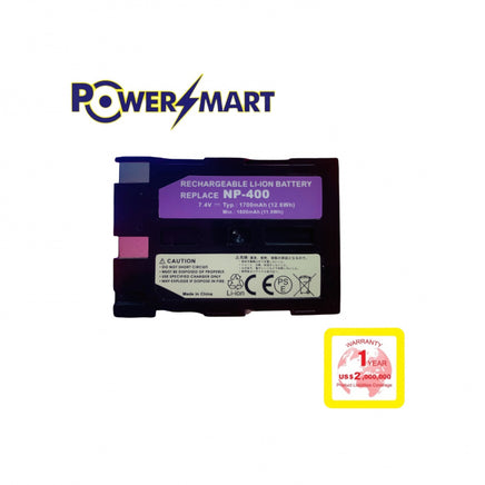 Powersmart Minolta NP-400 代用鋰電池 適用美樂達數位相機
