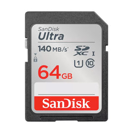SanDisk Ultra 64GB SDXC UHS-I 記憶卡，高速傳輸效能，適合一般數位相機與日常拍攝記錄，香港行貨