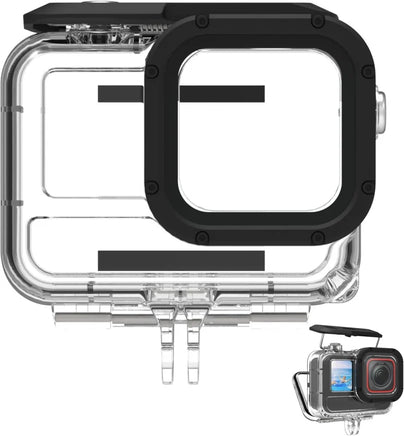 TELESIN 45米防水保護殼 S4-WTP-02-TIS，專為 Insta360 Ace Pro 2 設計，提供卓越防水與防震保護，適合深潛及戶外水上運動，香港實體店