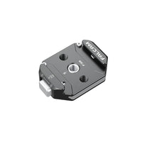 Ulanzi Falcam F38 多孔快裝底座 3364 具備多個 1/4 與 3/8 螺孔及阿卡 Arca-Swiss 定位槽 防設備偏轉設計 高規格 CNC 鋁合金金屬材質 一鍵快拆與防誤觸保險鎖扣 兼容 F38 標準快拆板 適用單反相機 攝影兔籠 三腳架與滑軌擴充配件 香港實體店