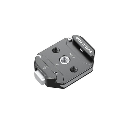 Ulanzi Falcam F38 多孔快裝底座 3364 具備多個 1/4 與 3/8 螺孔及阿卡 Arca-Swiss 定位槽 防設備偏轉設計 高規格 CNC 鋁合金金屬材質 一鍵快拆與防誤觸保險鎖扣 兼容 F38 標準快拆板 適用單反相機 攝影兔籠 三腳架與滑軌擴充配件 香港實體店