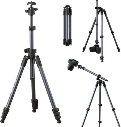 Ulanzi TT59 中軸橫置俯拍三腳架 T146，具備創新可 90 度橫置的中軸設計，完美支援俯拍、微距及多角度創意拍攝，採用高強度穩固材質與靈活升降結構，是美食攝影、手作教學、開箱評測及專業影音創作的理想支撐工具 - 香港實體店