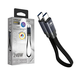 XPOWER CC240C 240W 磁吸編織快充傳輸線
